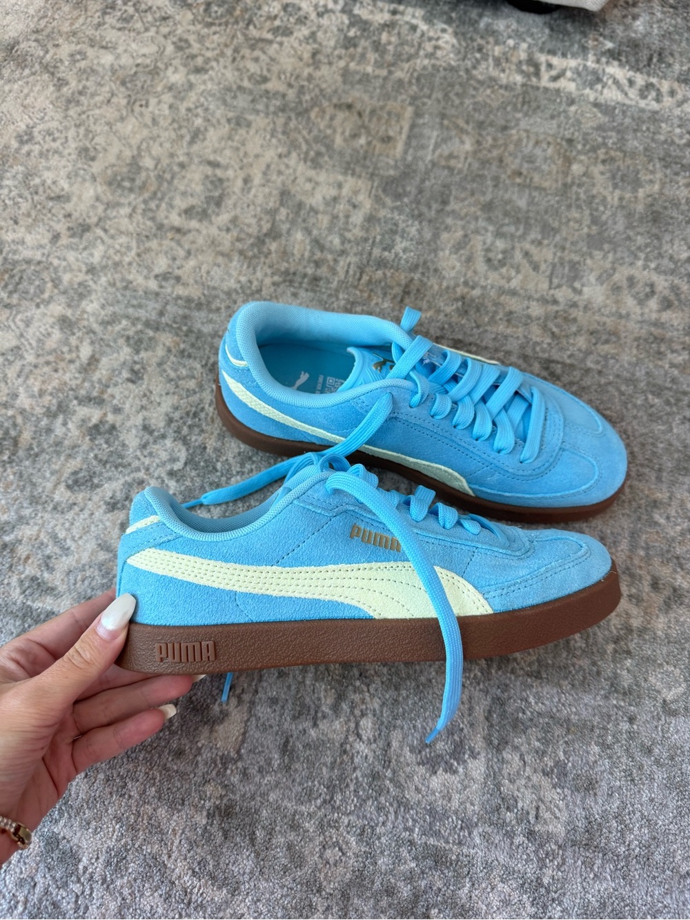 Puma Palmero Blue Suede